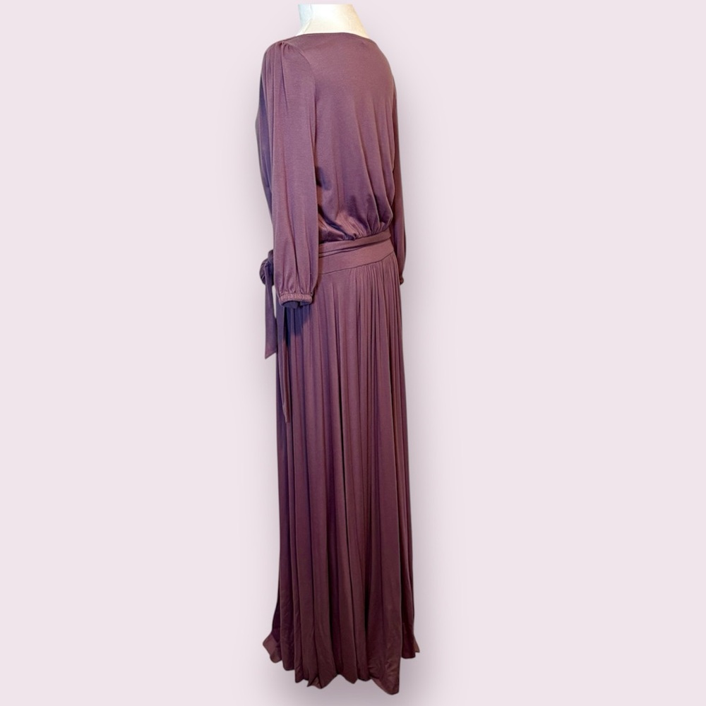 Rachel Pally Long Maxi Caftan Wrap Dress Purple Size Small - Picture 8 of 16
